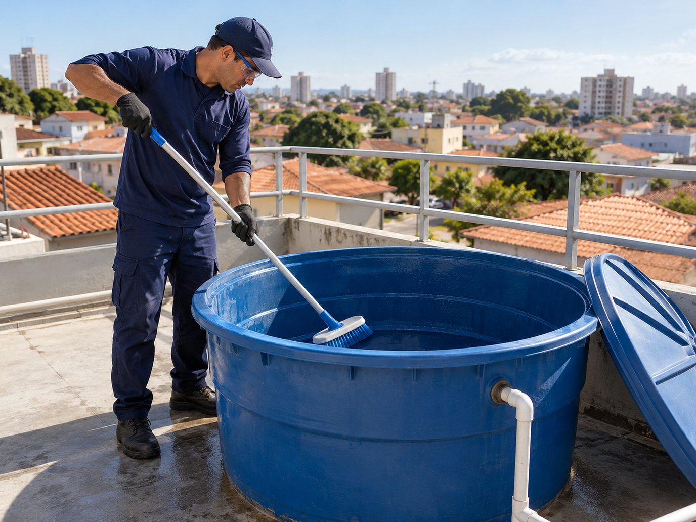 Limpeza de Caixa d'Água em Goiânia‑GO