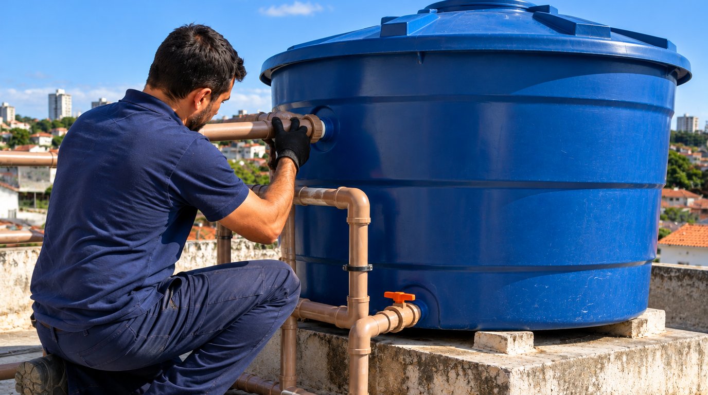 Limpeza de Caixa d'Água em Goiânia‑GO