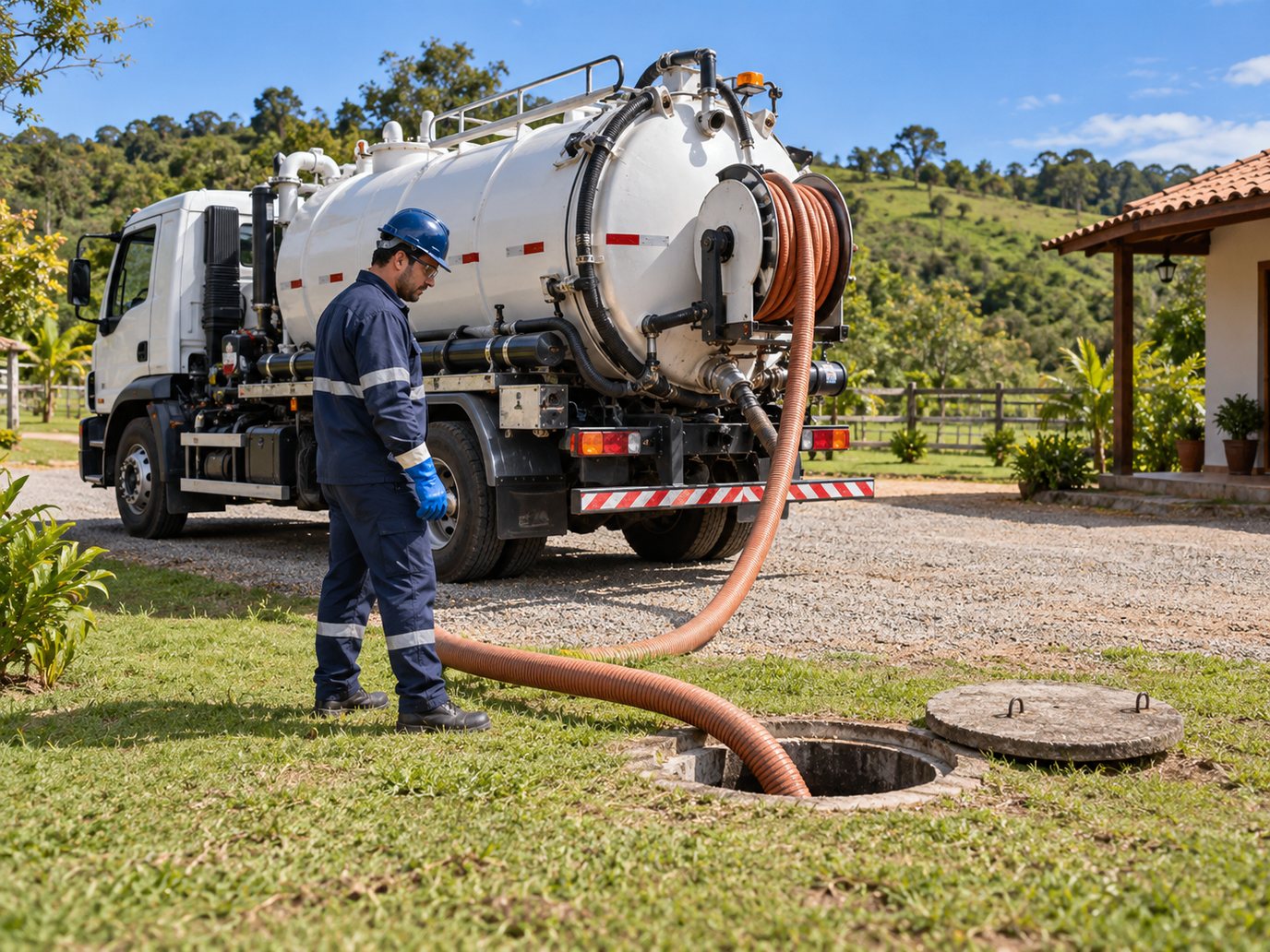 Sucção de Resíduos em Goiânia‑GO